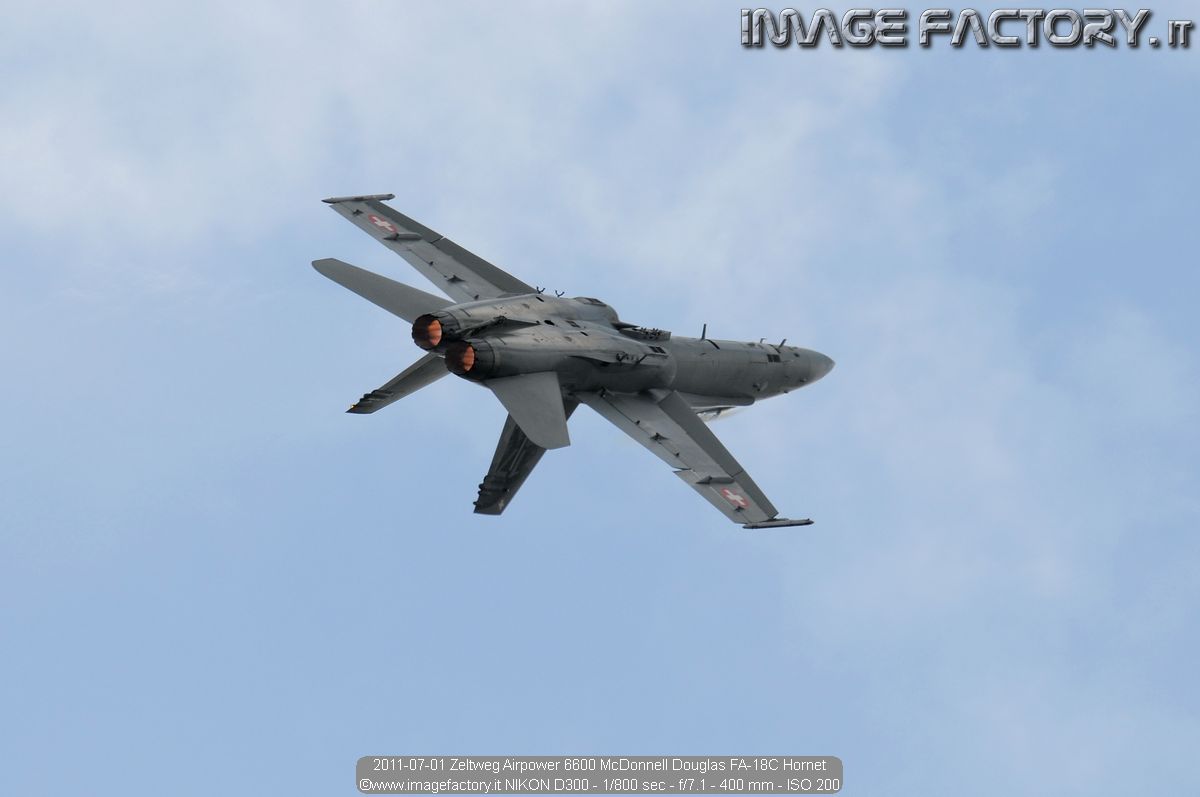 2011-07-01 Zeltweg Airpower 6600 McDonnell Douglas FA-18C Hornet